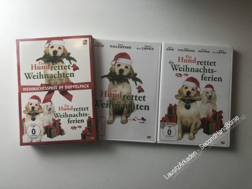 DVD Ein Hund rettet Weihnachten / Ein Hund rettet Weihnachtsferien
