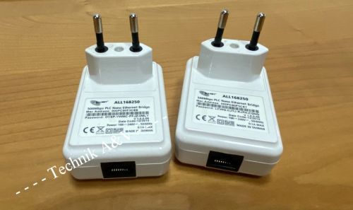 Allnet Powerline Ethernet Adapter ALL168250 (2 Stück)
