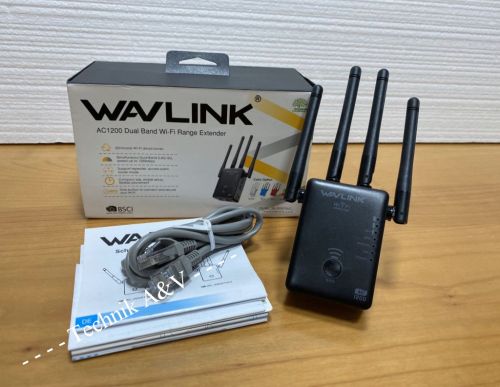 Wavelink AC1200 Dual Band WLAN-Router/Repeater