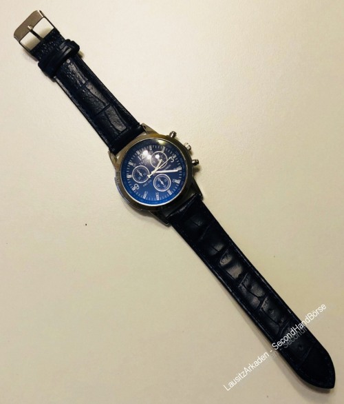 Herrenuhr mit Lederarmband