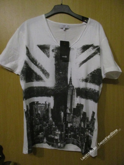 Shirt von Oodji mit Londonmotiv für Herren XL