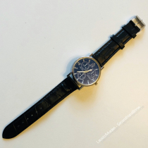 Herrenuhr mit Lederarmband