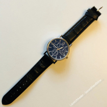 Herrenuhr mit Lederarmband