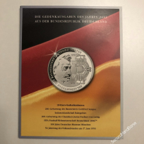 10 Euro Gedenkmünzensatz - Jahrgang 2003 