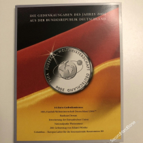 10 Euro Gedenkmünzensatz - Jahrgang 2004