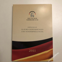 10 Euro Gedenkmünzensatz - Jahrgang 2011