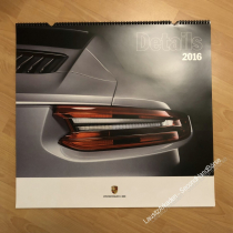 Porsche Kalender 2016 - Details